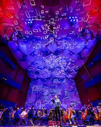 Projection mapping at Orchestra Hall Minneapolis