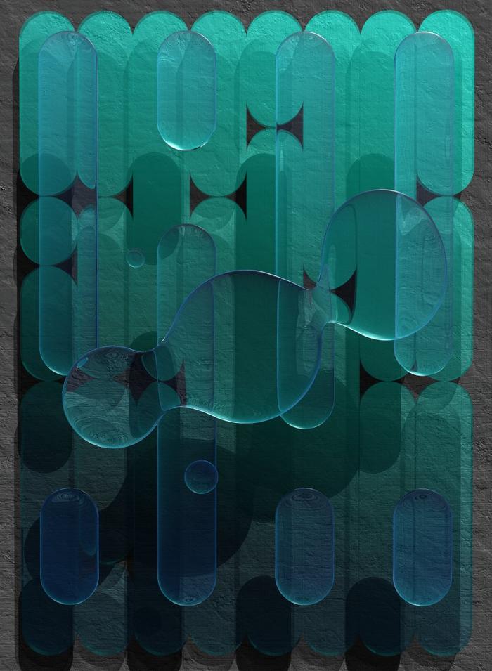 Capsule Wall art print